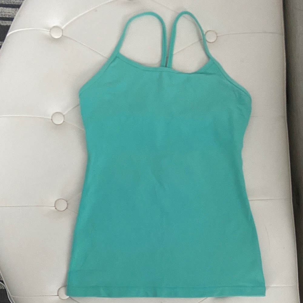 Lululemon Women's Aqua Power Y Tank Top